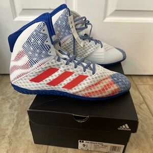 Men’s Adidas MAT WIZARD HYPE Wrestling Shoes - NEW
